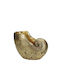 Dekorative Muschel Aus Polyresin Gold 25x19 cm