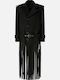 Wool Women's Coat Black