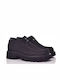 Кожени Мъжки Ежедневни Обувки Черни