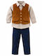 Sugar N Spice Baptism Suit for Boys Multicolour