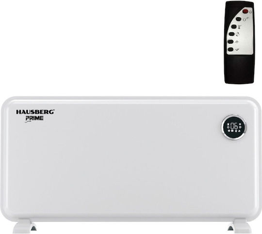 Hausberg Convector de Pardoseală 2000 W cu Termostat Electronic Alb