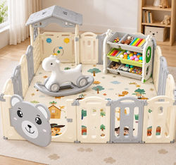 ForAll Spielzaun mit Rutsche ForAll Spielzaun mit Rutsche