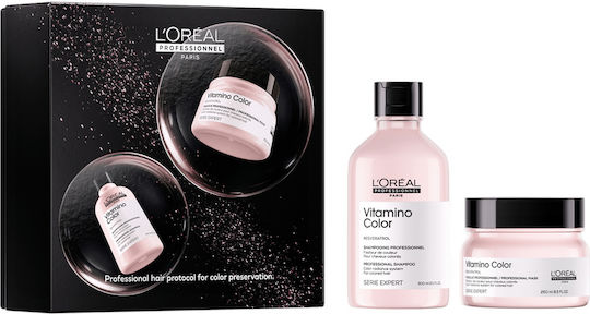 Vitamino Color Duo Σετ Περιποίησης Μαλλιών Διατήρησης Χρώματος για Βαμμένα Μαλλιά με Σαμπουάν & Μάσκα 2τμχ