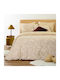 Melinen Single Duvet Set 160x240cm Demi Choco 350 GSM