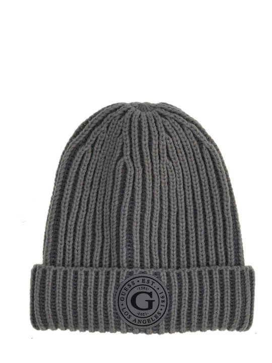 Gestrickte Kinderbeanie Grau