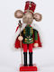 Eurolamp Mouse Christmas Nutcracker 28cm High