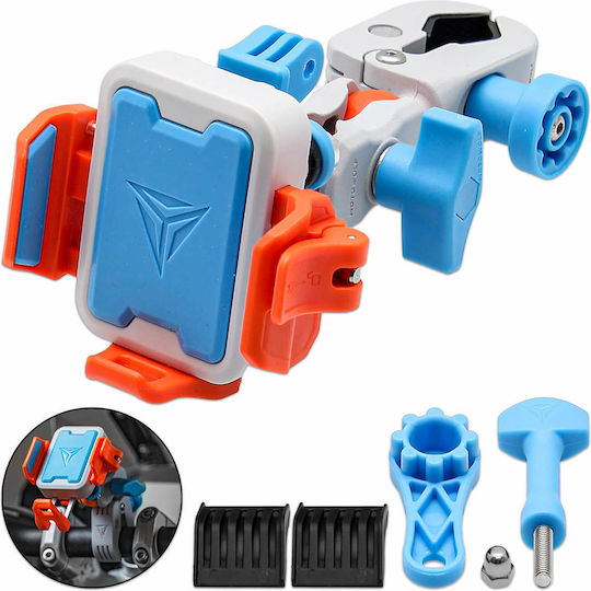 Motowolf Motorcycle Phone Mount with Adjustable Arm for Handlebar