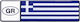 Autocolant Steag Grecia Emblemă Gr Mare 11cmx3cm