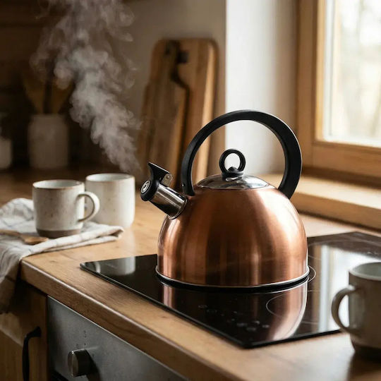 Odelo Fierbător din Oțel Inoxidabil Copper 2500 ml OD2213