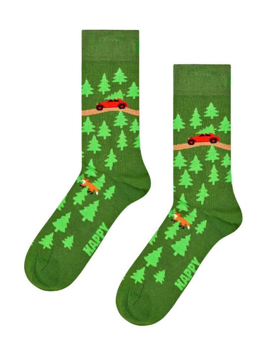 Happy Socks Tree On Socken Grün