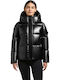 Devina3 Damen-Winterjacke Schwarz