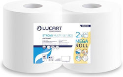 Lucart Role Profesionale Albe, 2 Straturi, 194 m, 2 Bucăți
