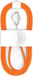 USB-C Male to USB-C Cable 60W Orange 1m US70001M USB-C Male to USB-C Cable 60W Orange 1m US70001M