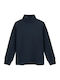 Kids' Blue Long-Sleeved Turtleneck