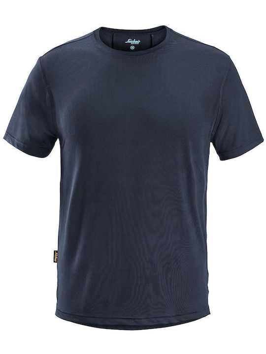 Bluză 2511 Litework Upf40+ Logo Snickers Albastru Marin 9500