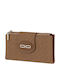 Damenbrieftasche Tabakbraun