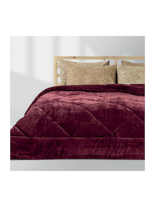 Lino Home Sherpa Comforter Double 220x220cm Erb...