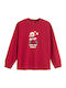 Kinder-Sweatshirt Rot