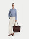 Women's Brown Shopper Bag