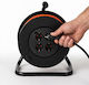 Extralink 4-Outlet Reel Extension Cord with 30m Cable, 3 x 1.5mm² Cross Section and Grounding