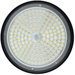 Eco Light Φωτιστικό Καμπάνα 100W Φυσικό Λευκό 16000lm με Ενσωματωμένο LED Λευκό Ø9.6cm Eco Light Φωτιστικό Καμπάνα 100W Φυσικό Λευκό 16000lm με Ενσωματωμένο LED Λευκό Ø9.6cm