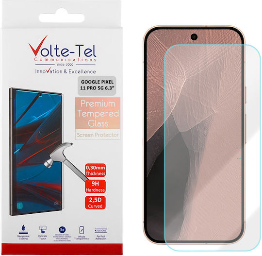 Volte-Tel 2.5D 0.2mm Full Glue Tempered Glass (Google Pixel 11 Pro)