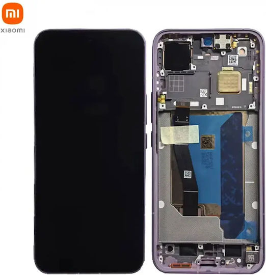 Γνήσια Οθόνη Πλαίσιο Xiaomi 17t Pro 5g Μωβ Service Pack 5600060p12u00