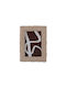 Estia Plastic Photo Frame with Ecru Border