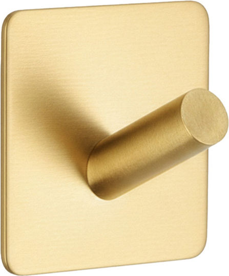 mit Selbstklebebefestigung 4,5 x 3 cm Goldfarben