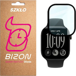 Bizon Watch Glass Edge Hybrid Displayschutzfolie Kompatibel mit Apple Watch 12 46 mm Schwarz Bizon Watch Glass Edge Hybrid Displayschutzfolie Kompatibel mit Apple Watch 12 46 mm Schwarz