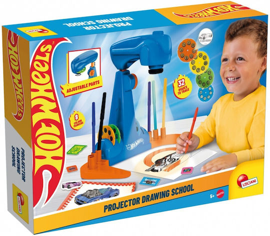 Lisciani Giochi Προτζέκτορας Ζωγραφικής Hot Wheels