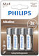 Philips Lr6a4b/grs Αλκαλικές Μπαταρίες AA 1.5V 4τμχ