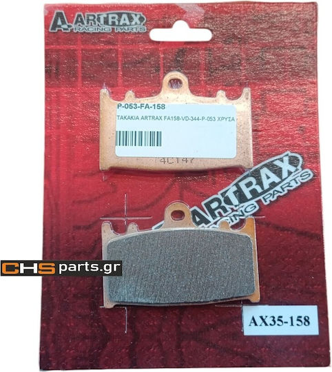 Artrax Fa158-vd-344-ρ-053 Gold Brake Pads