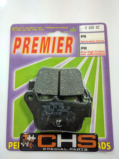 Premier Bremsbeläge P-458 Kevlar Sc Fa628 Maxsym Vorneinks