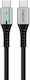 Logilink Usb-c 480 Mb S 100w 1.0m Braided Black