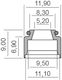 Valve Stem Seals Xt660-Majesty 125-Majesty 250-Xmax250 5h0-12119-00 4go-12119-00