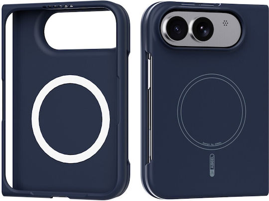 Abeel Back Cover Σιλικόνης Μπλε (iPhone Duo)