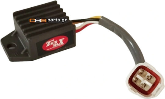 KTM 125 250 300 XT250 XT350 TourMax Japan Red-White-Yellow-Black Regulator Rectifier