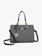 Set Women's Black Tote Bag