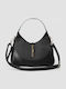Damen-Hobo-Tasche Schwarz