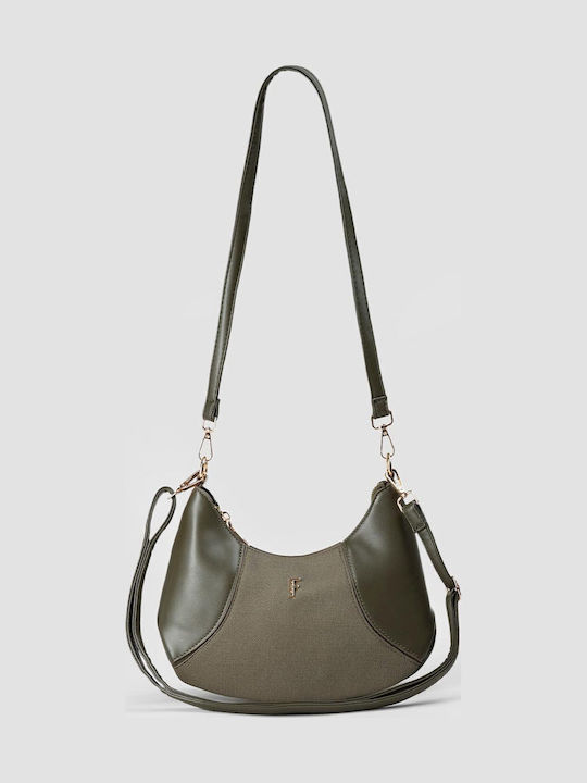 Damen-Hobo-Tasche Khaki