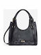 Fabric Women's Black Tote Bag