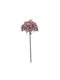 Floare artificială 62 cm Emerald Allium mov 423783