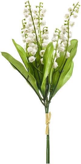 Buchet Artificial de Flori 35 cm Emerald Lily White 429603