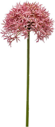 Изкуствено цвете 62 см Emerald Allium Pink 423781