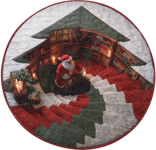 Pol Carpets Φ130cm Αντιολισθητικό Μπορντό Pol Carpets Φ130cm Αντιολισθητικό Μπορντό