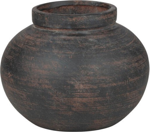 Estia Decorative Ceramic Vase Orange Y12.2cm
