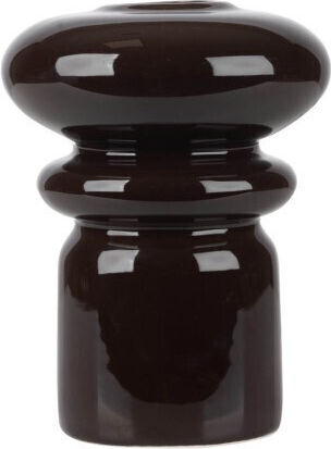 Estia Decorative Ceramic Vase Black Y17.5cm