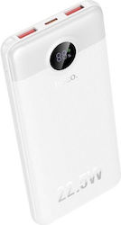 Hoco J172 10000mAh 22,5W Alb Hoco J172 10000mAh 22,5W Alb