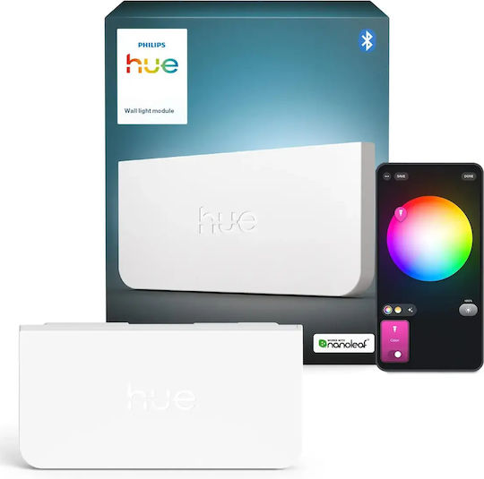 Philips Hue Nanoleaf Φωτιστικό Τοίχου Λευκό
